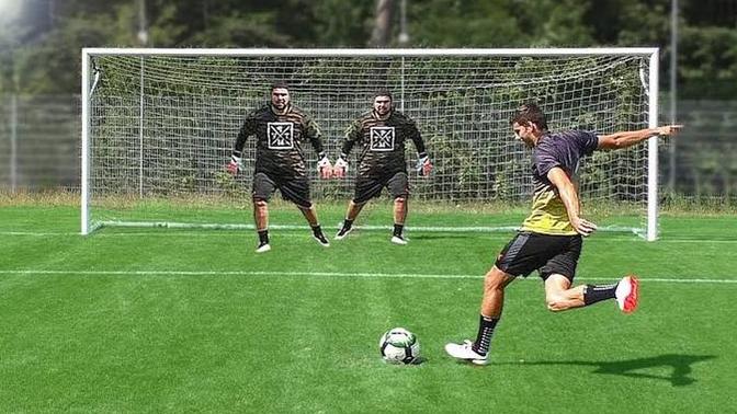 Futbolda bir kaleyi iki kaleci korusa, bunların nasıl yerleşmesi gerekir?