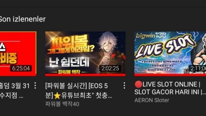 YouTube geçmişimde izlemediğim videolar çıkıyor, neden?