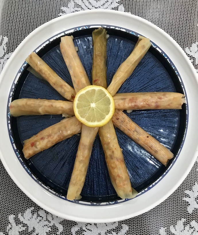 Pırasa sarması yediniz mi daha önce?