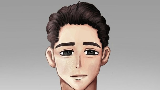 Webtoon tarzı çizdim, nasıl olmuş?