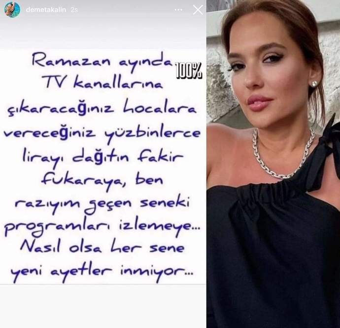 Demet Akalın hocalara para vermeyin, fakir fukaraya verin dedi. Siz bu düşünceye katılıyor musunuz?