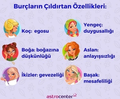 Burcuna göre çıldırtan özelliğin ne?