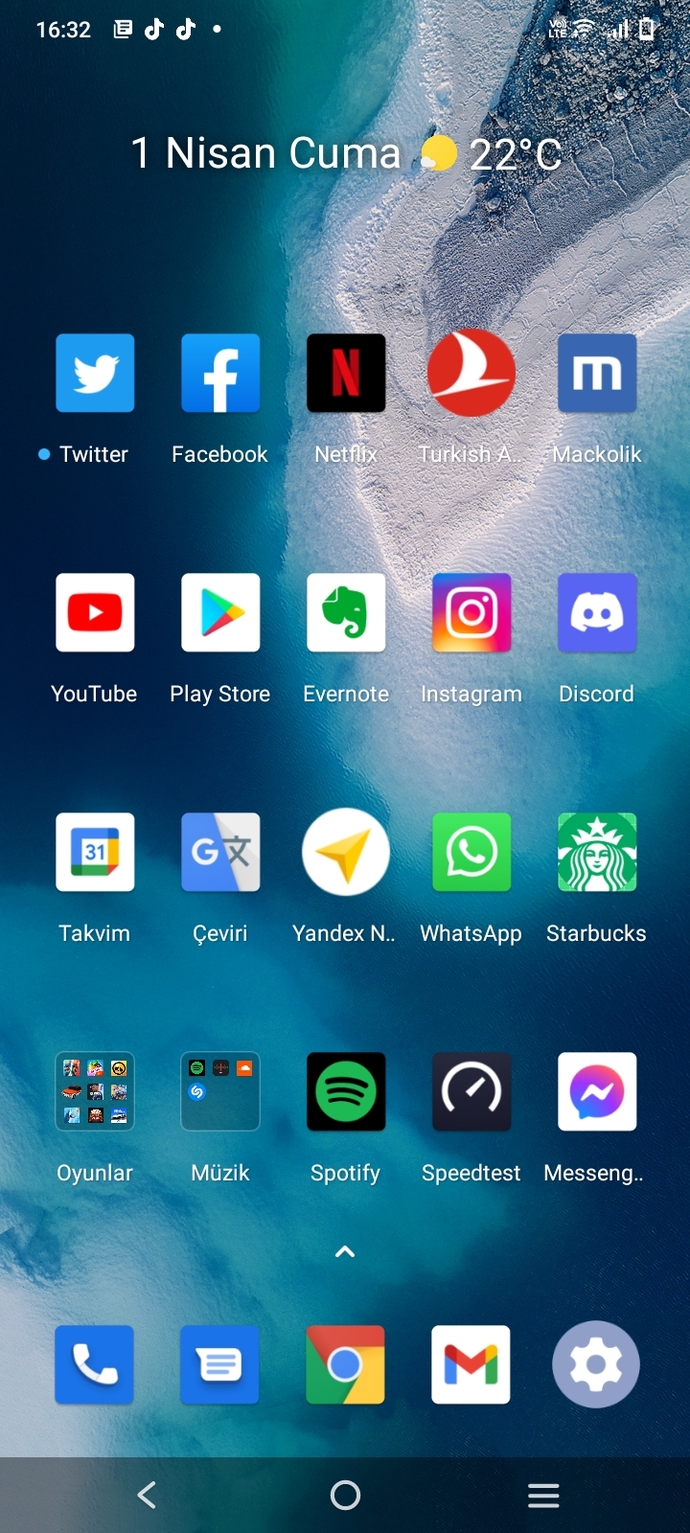 Telefonda menü yerine ana sayfayı kulanan var mı detayları okuyun? görüş yazın?