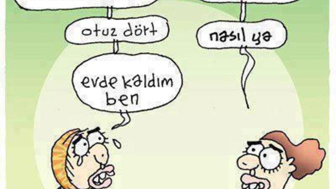 Evdemi kaldım acaba ?
