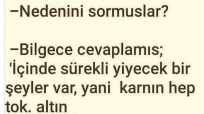 Bir mutfak malzemesi olsanız bu ne olurdu?