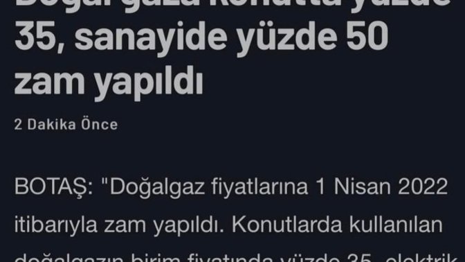 Doğalgaz da zamdan payını aldı, zam gelmeyen ne kaldı?