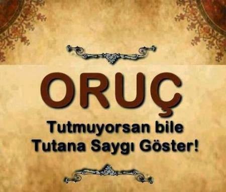 Maltepe'de oruçluların yanında yemek yenmemesi istendi. Oruçluyken yanınızda yemek yenmesinden rahatsız oluyor musunuz?