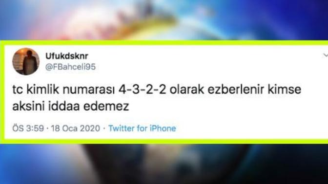 TC kimlik numaranızı söylerken kullandığınız algoritma nasıl?