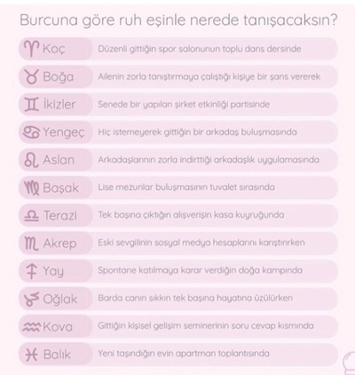 Burcuna göre ruh eşinle nerede tanışacaksın?