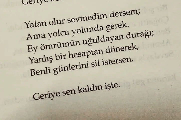 Şiir yazar veya okur musunuz, sevdiğimiz şiirleri paylaşalım mı?