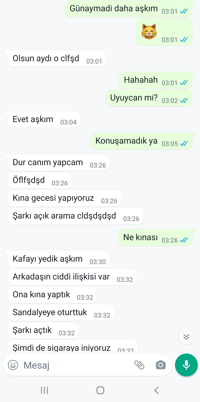 Kızlar, Sizce soğudu mu benden?