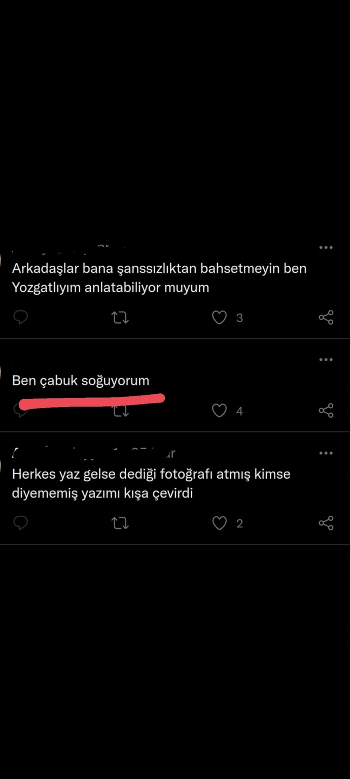 Kızlar, Sizce soğudu mu benden?