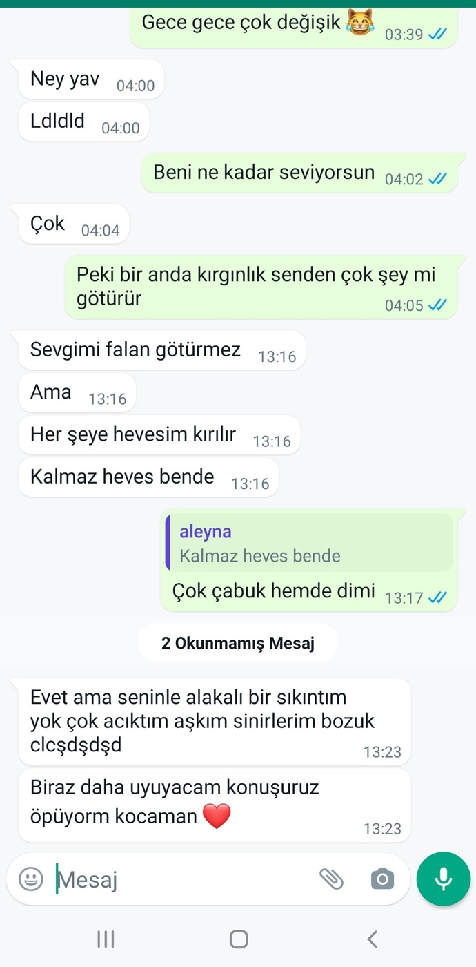 Kızlar, Sizce soğudu mu benden?