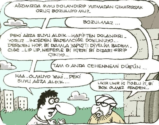 Oruçtan etkilenen var mı?