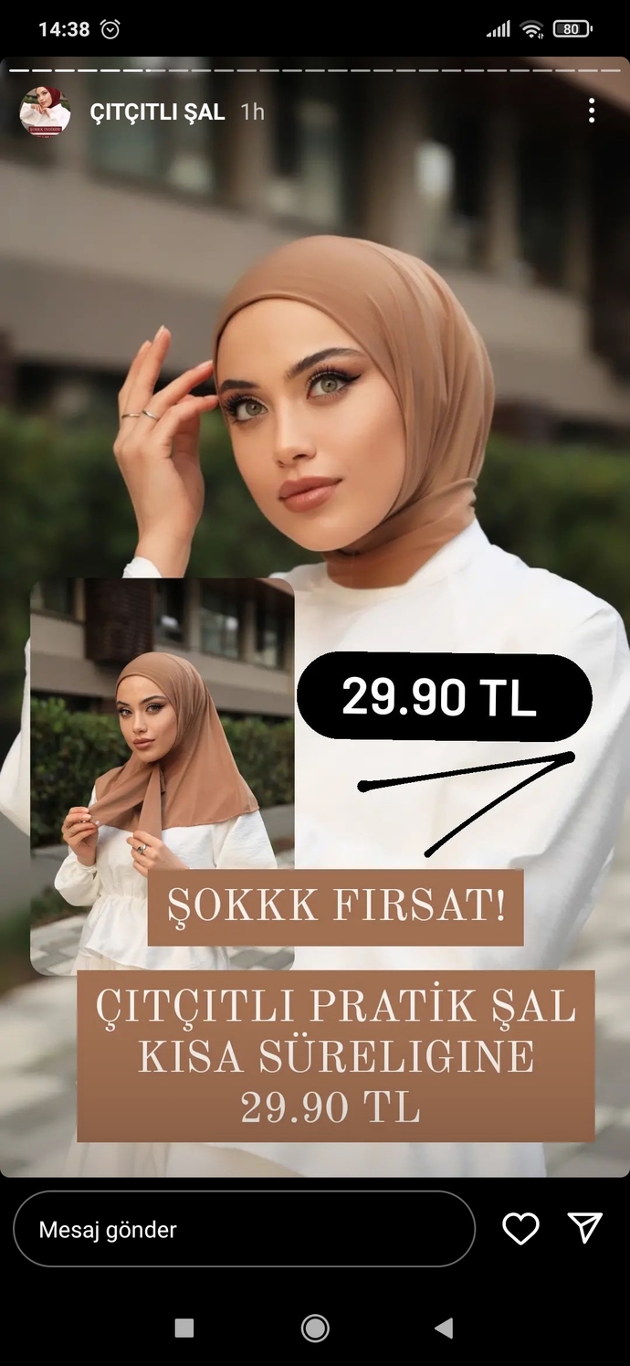 Şal modeli nasıl?