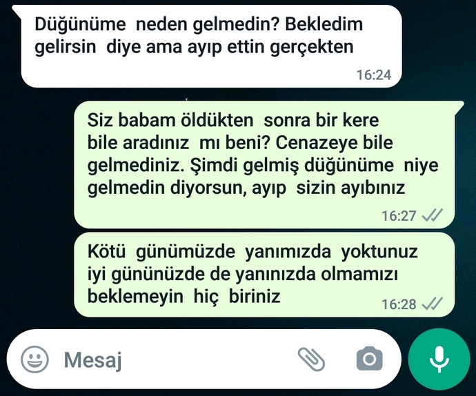 Var mı sizin de böyle akrabalarınız?
