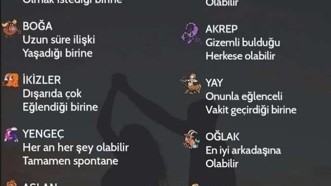 Burcuna göre kime aşık olursun?