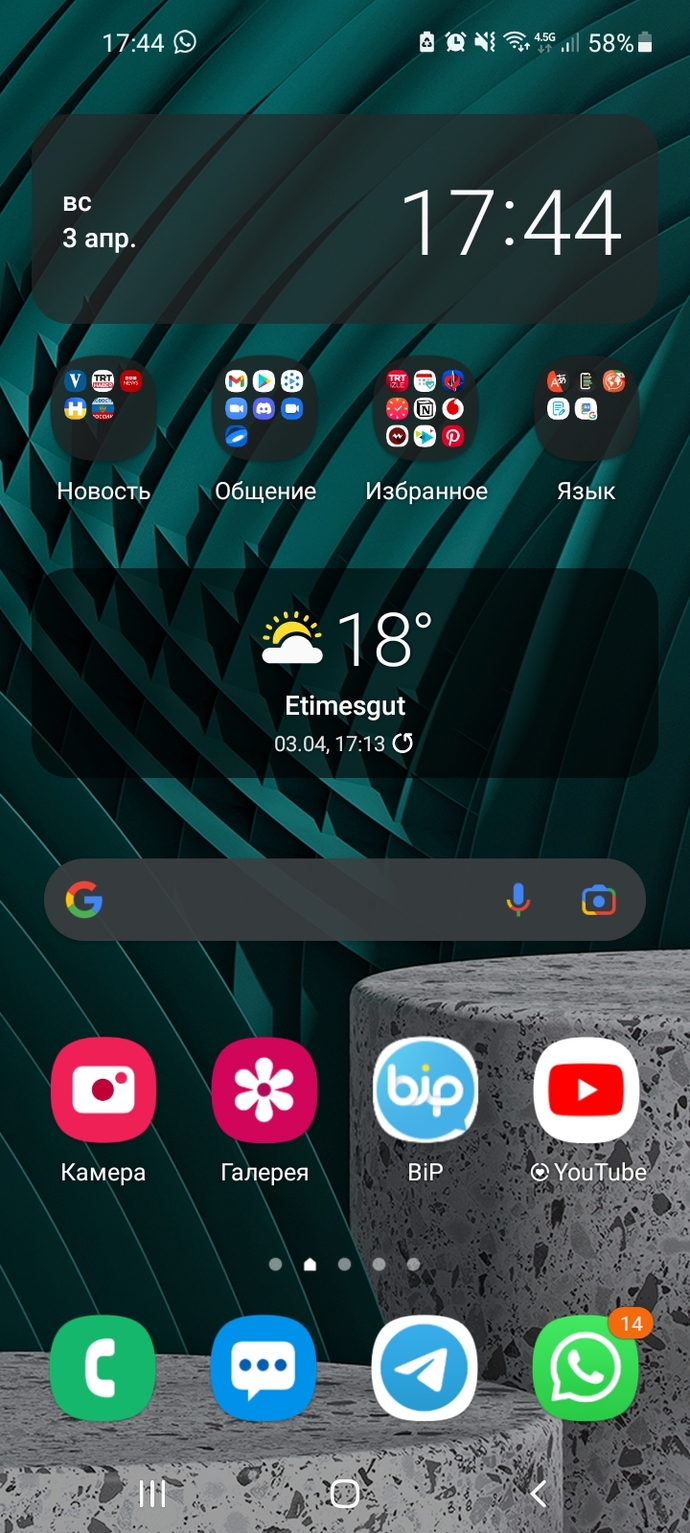 Telefon ana sayfan dağınık mı yoksa klasörlerle düzenli mi?