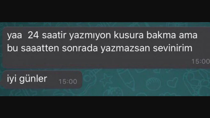 Mesajlarınıza geç cevap verilmesi sizi sinirlendirir mi?