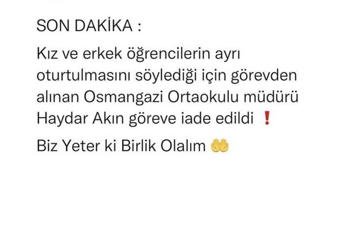 Evet ne düşünüyorsunuz?