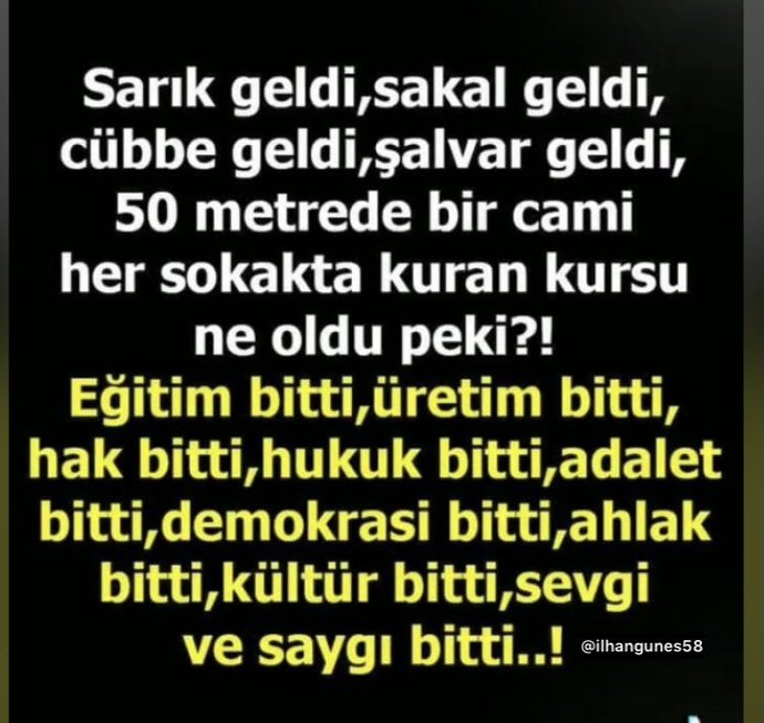 Evet ne düşünüyorsunuz?