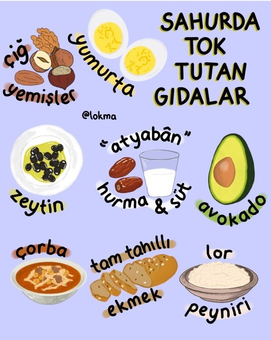 Sahurda ne tüketirsiniz?