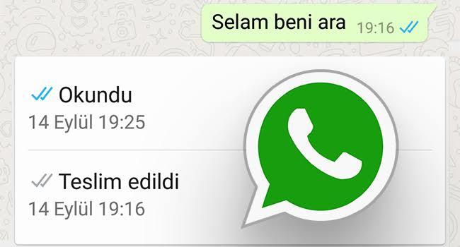 Karşıyı cezalandırmak için mesajlarda “okundu” yapar mısınız?