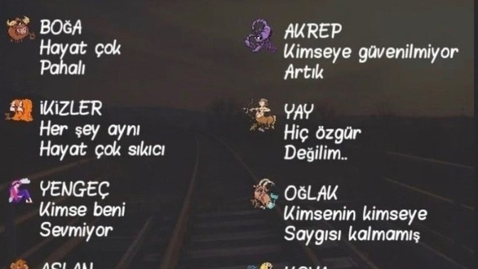 Burcuna göre şikayetin ne?