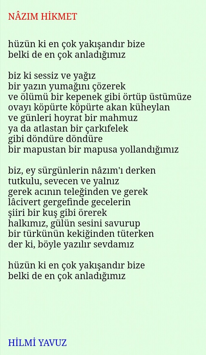 Neşesi eksik olmayan biri misiniz, hüznü eksik olmayan biri mi?