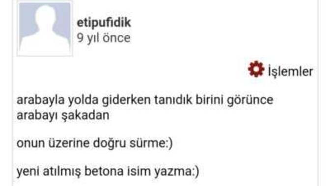 Sadece Türkler yapar dediğiniz neler var?