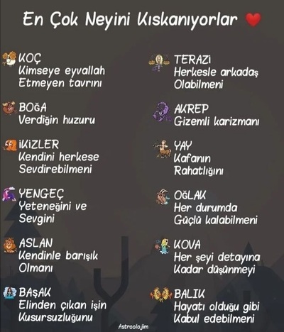 Burcuna göre en çok neyini kıskanıyorlar?