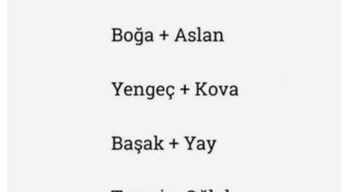 Burçların suç ortakları. Sizin burcunuz hangisi ve suç ortağınız kim?