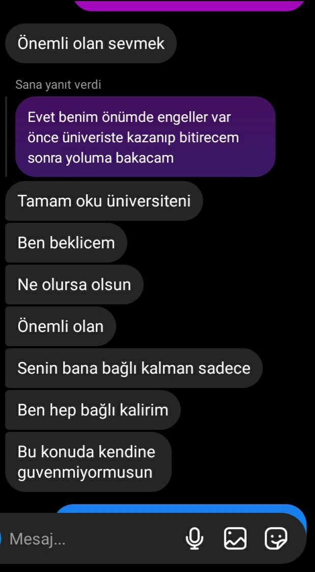 Olur mu sizce bu şekilde olanla?