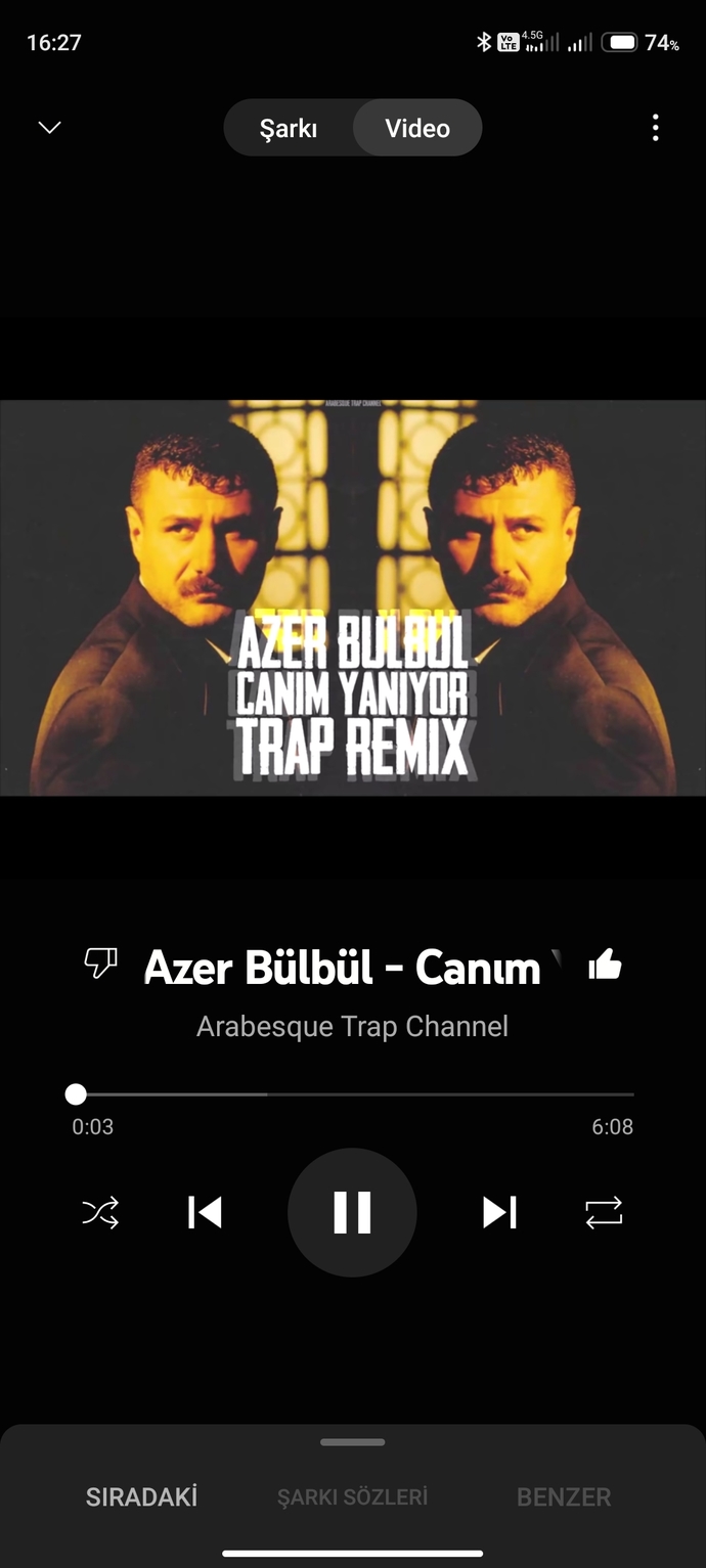 Dinlemekten asla sıkılmam dediğiniz şarkı hangisi?