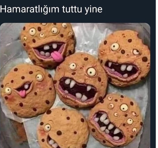 Bu canavar kurabiyeleri yiyebilir misiniz?