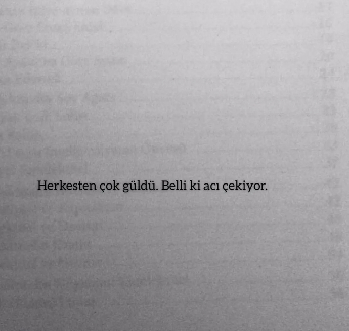 Gülüşünüz güzel mi? Acıyla zenginleştiği için mi?