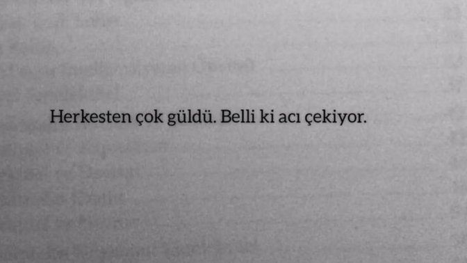 Gülüşünüz güzel mi? Acıyla zenginleştiği için mi?