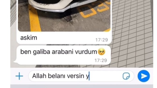 Sevgiliniz en sevdiğiniz arabanızı vursa naparsınız?