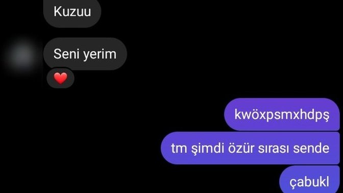 Flört sayısı arttı sana cevap veremiyorum dedi?