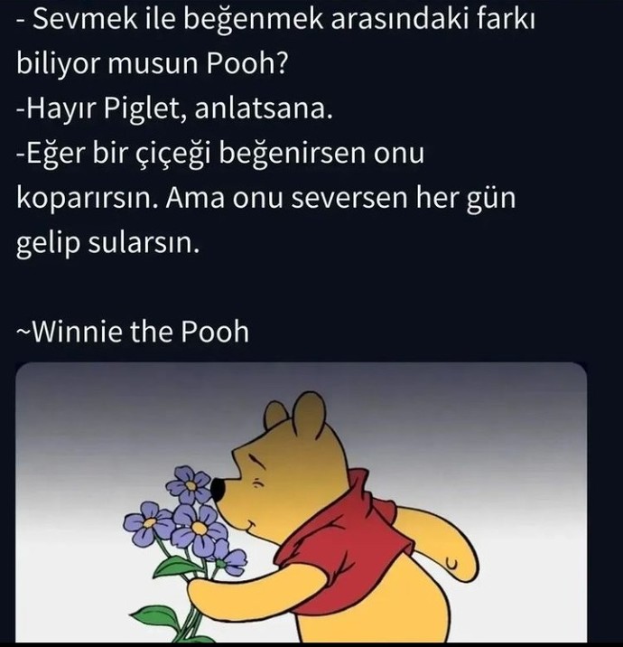 Beğenildiniz mi? Sevildiniz mi?