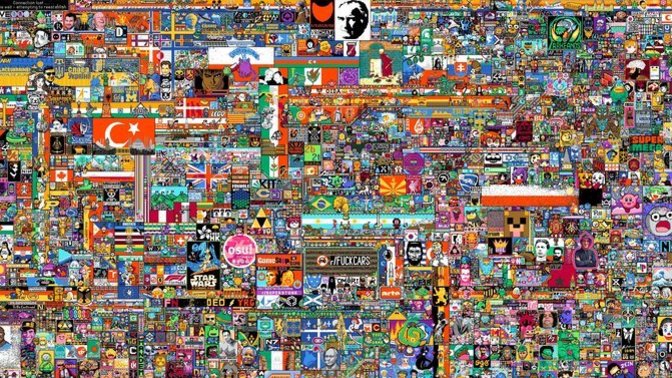Türk Bayrağı, Atatürk portresi, İstanbul silueti, Barış Manço... #RedditPlace tablosunu nasıl buldun?