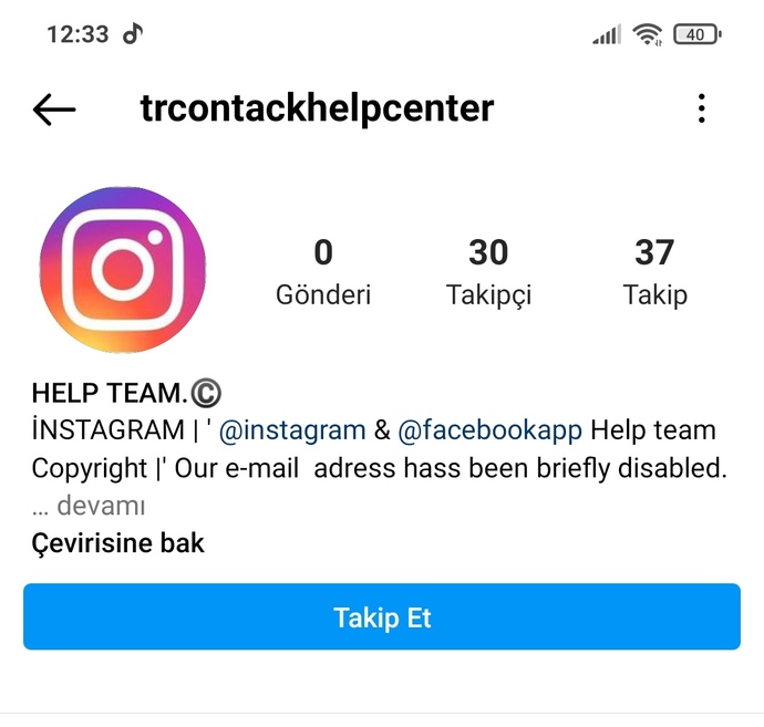 Beni şikayetmi etmisler yoksa dolandiricimi bu anlamadim?