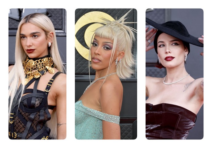 2022 Grammy Ödülleri: Saçları ve makyajıyla gecenin dikkat çeken ismi sizce kim oldu?