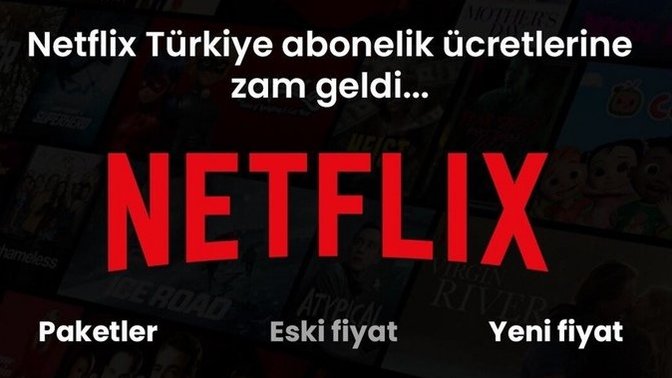Netflix Türkiye abonelik ücretlerine zam yaptı, sizce çok mu?