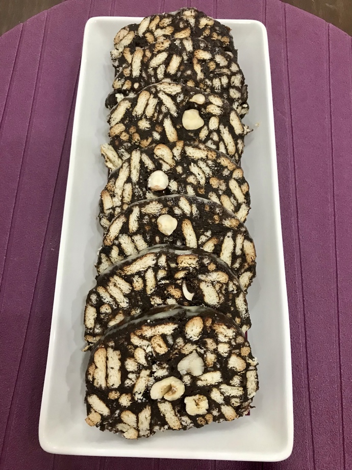 Mozaik pasta yaptım nasıl, sever misiniz?