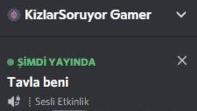 KizlarSoruyor Gamer Discord'undaki etkinliklerden haberdar mısınız?