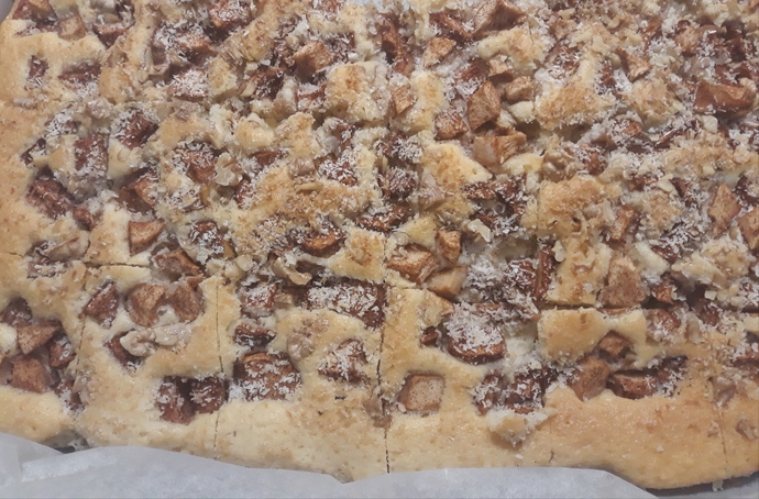 Elmalı kekim nasıl gözüküyor?