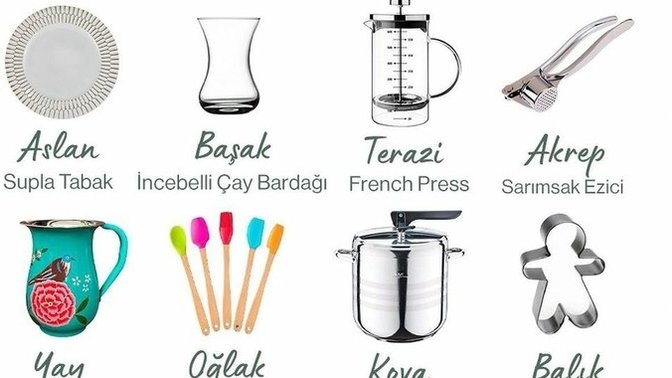Burcuna göre hangi mutfak ürünüsün?