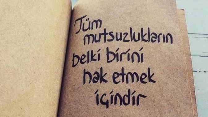 Mutluluğu hakeden birisi olduğuna inanıyor Musun?