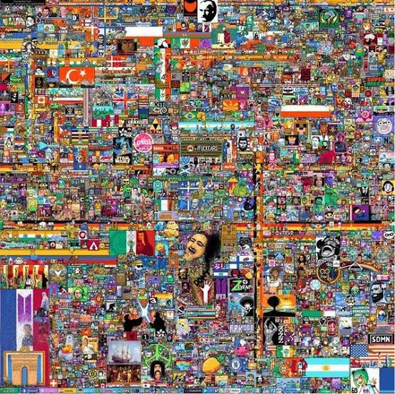 İnterneti kasıp kavuran etkinlik: Reddit r/place! Milyonlarca kullanıcı piksel SONU HARİKA OLMADI MI SİZCE?